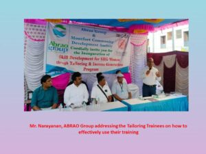MCDS ABRAO Tailoring Skill Training